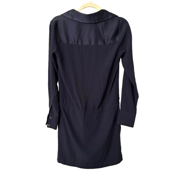 WAVERLY GREY Shirt Dress in‎ Navy Blue Sz XS - Picture 2 of 4